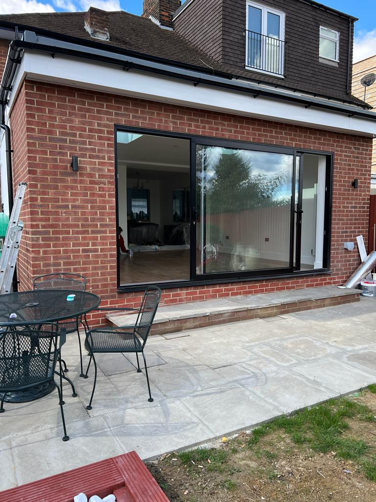 Brick Extension with Patio